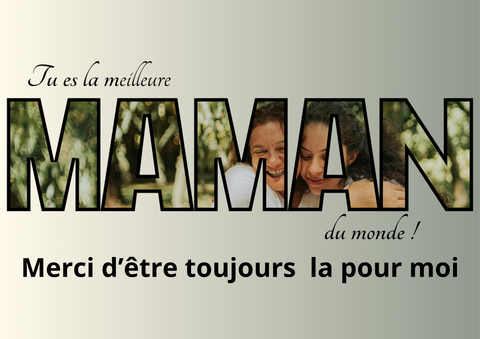 Affiche A4 fête des mères